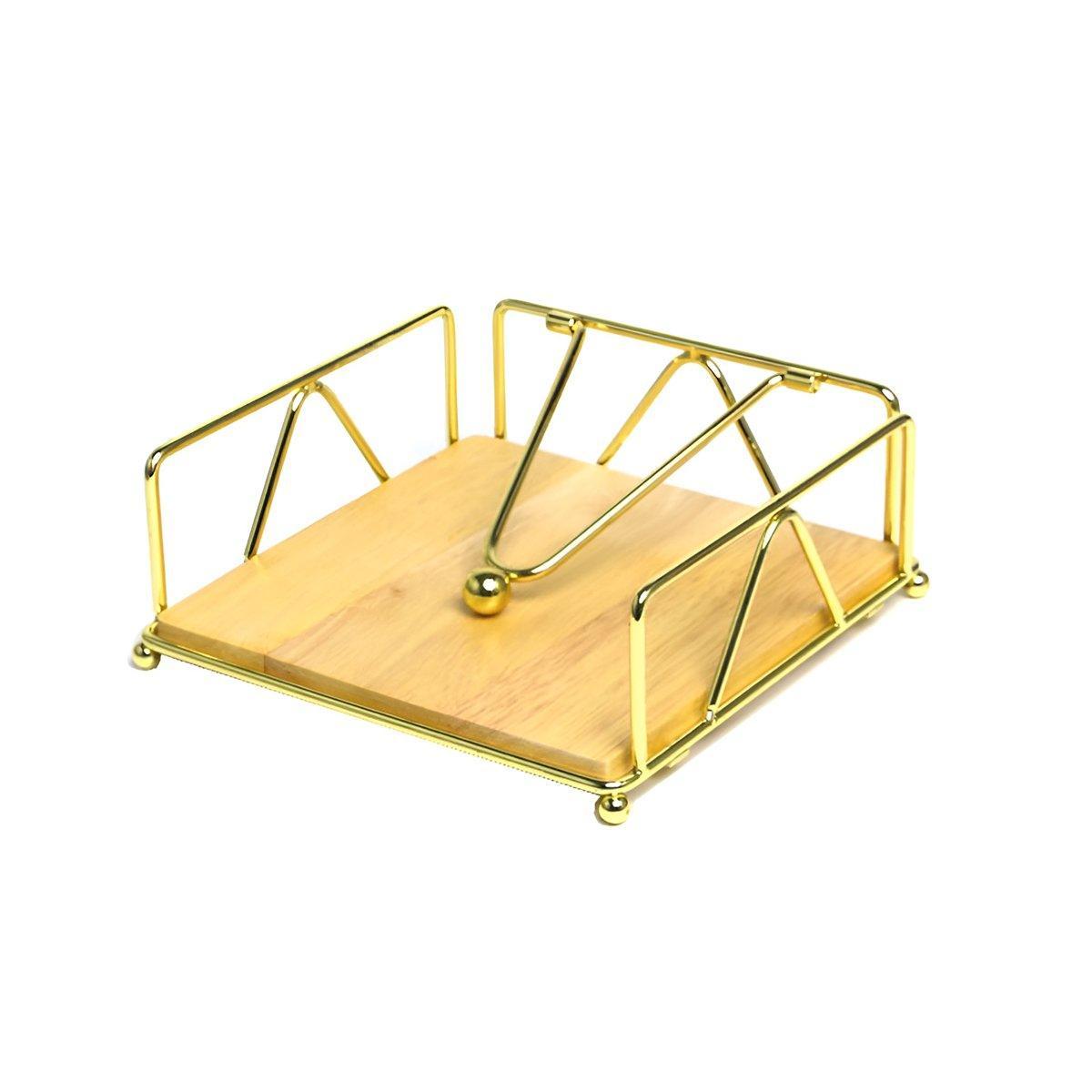 Iron Wood Napkin Holder in Three Colours | StorageOZ