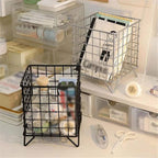 Wrought Iron Storage Basket in Two Colours | StorageOZ