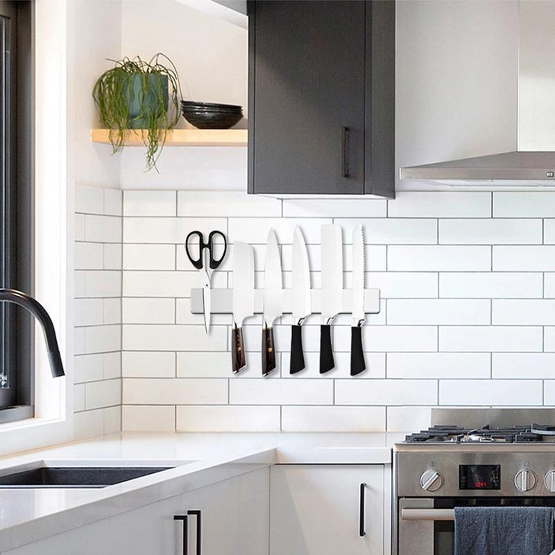 Stainless Magnetic Knife Holder Three Lengths | StorageOZ