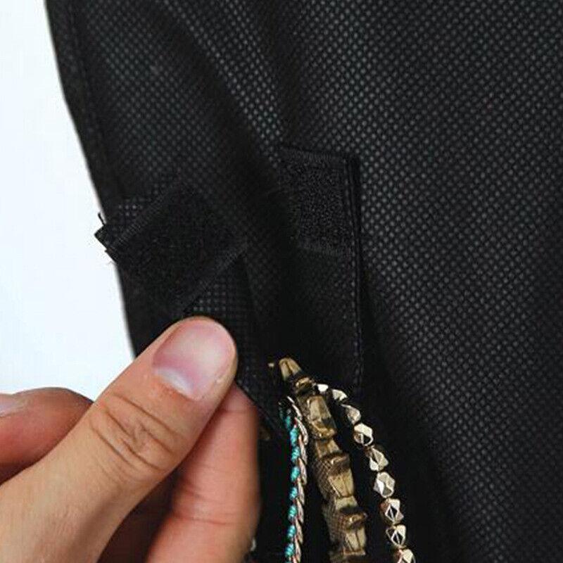 Double Sided Hanging Jewellery Organiser Bag | StorageOZ
