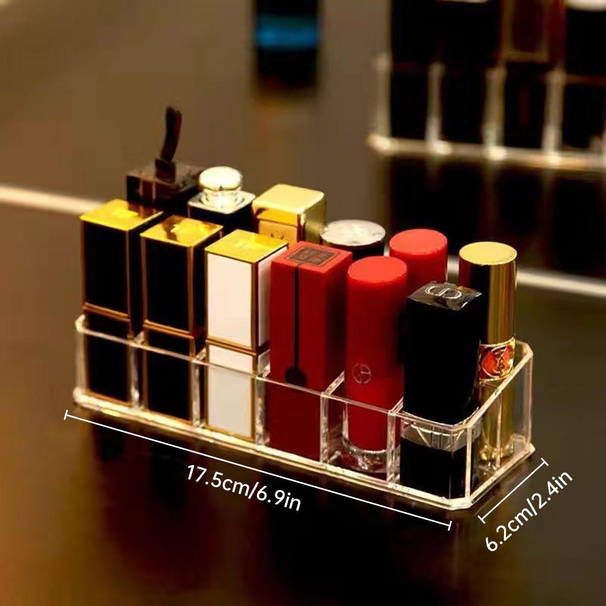Clear Multi Grid Desktop Storage Box Organiser | StorageOZ