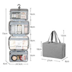 Hanging Toiletry Wash Bag in Four Colours | StorageOZ