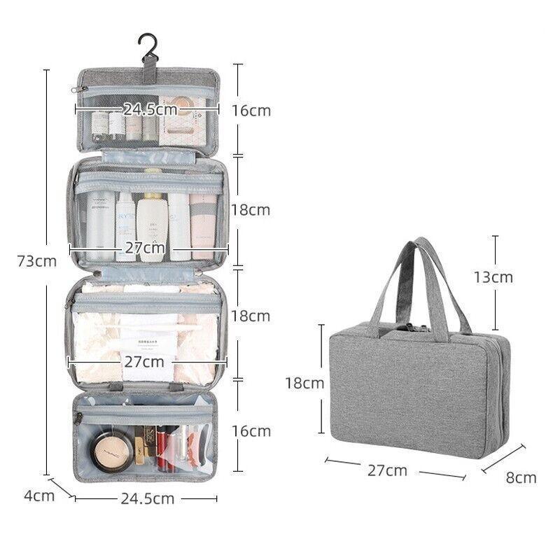 Hanging Toiletry Wash Bag in Four Colours | StorageOZ