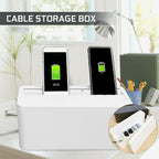 Large Cable Cord Storage Box Organiser Case | StorageOZ