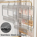 Stainless Clip Drying Rack Two or Three Tiers | StorageOZ
