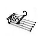 5 Bar Steel Pants Hanger Rack Two Colours | StorageOZ