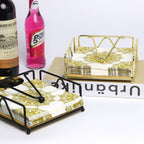 Iron Wood Napkin Holder in Three Colours | StorageOZ
