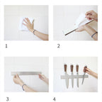 Stainless Magnetic Knife Holder Three Lengths | StorageOZ