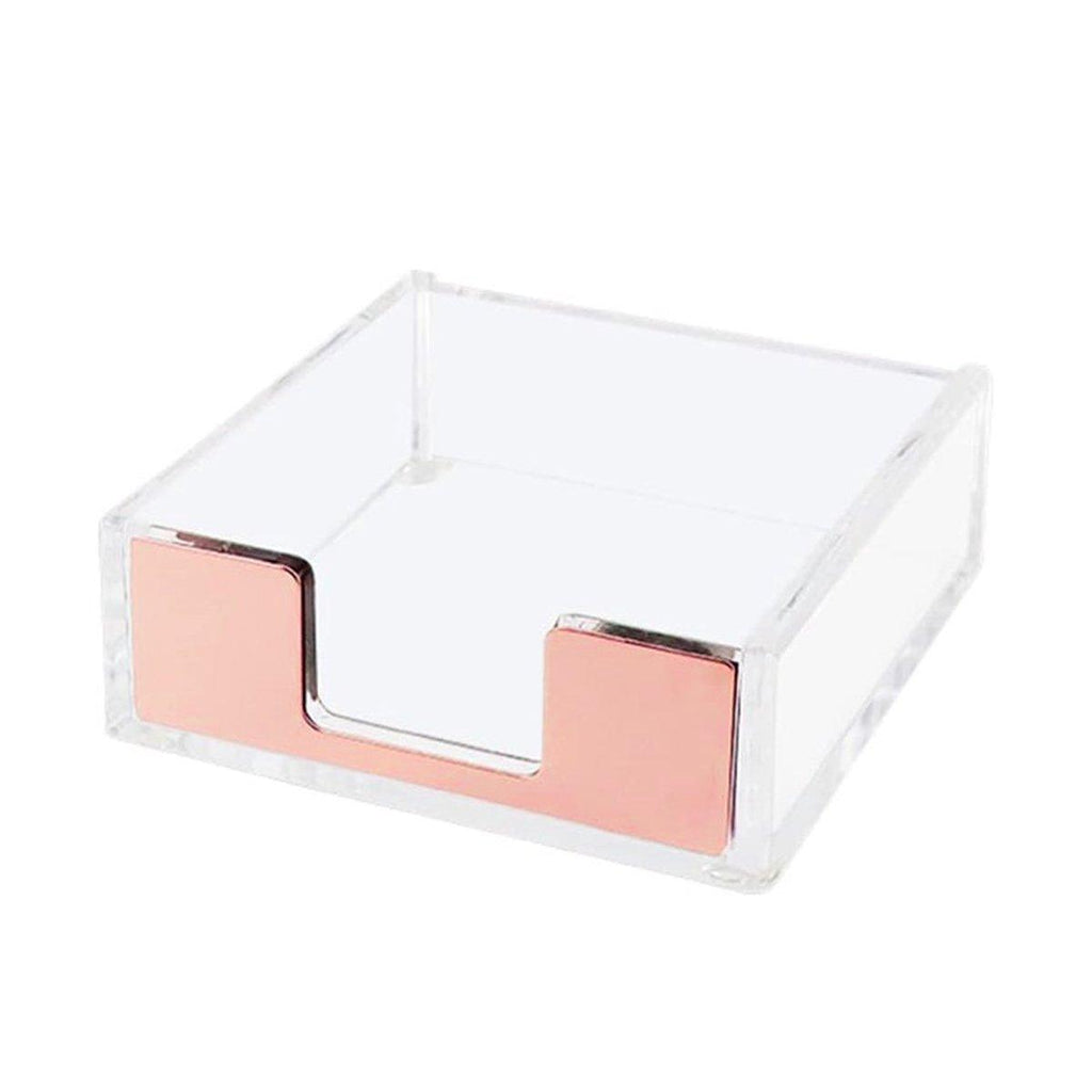 Sticky Note Desktop Box in Six Finishes Set | StorageOZ