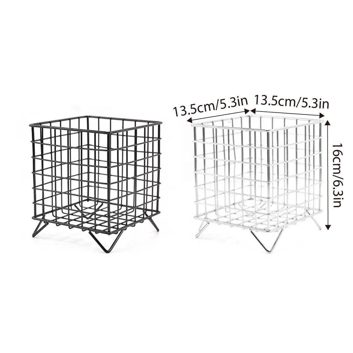 Wrought Iron Storage Basket in Two Colours | StorageOZ
