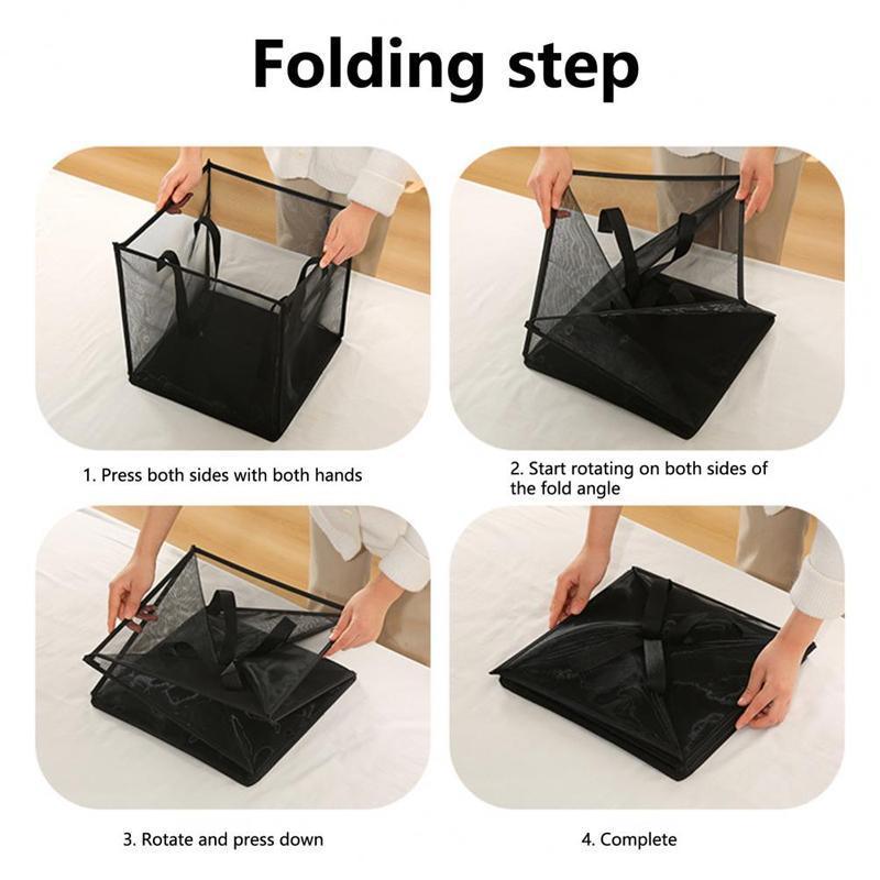 Mesh Laundry Hamper Single or Double Style | StorageOZ