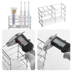 Stainless Steel Wire Toothbrush Holder Stand | StorageOZ