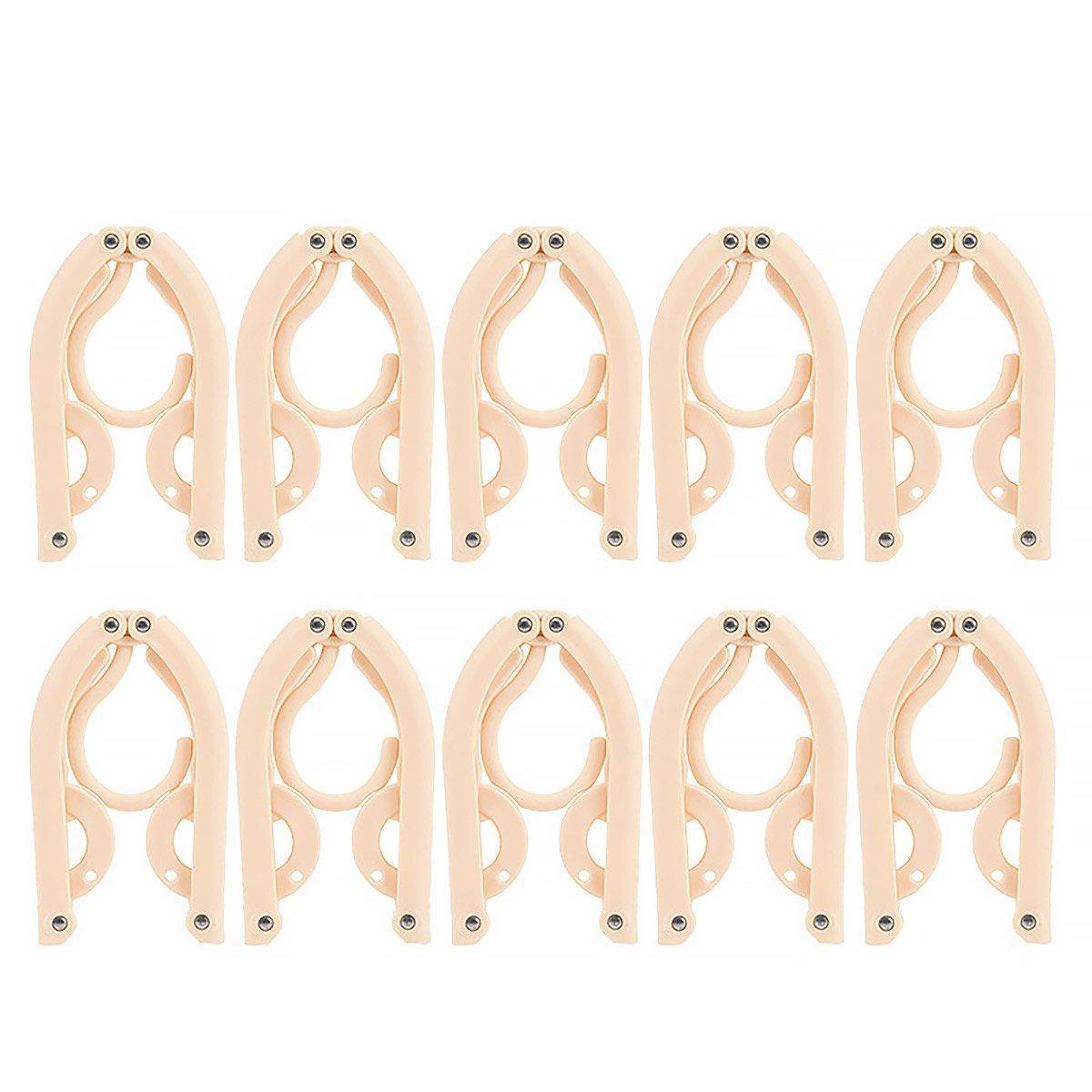 Folding Travel Clothes Hangers Four Colours | StorageOZ