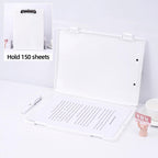 4 Pcs A4 Clipboard Folders in Three Colours | StorageOZ