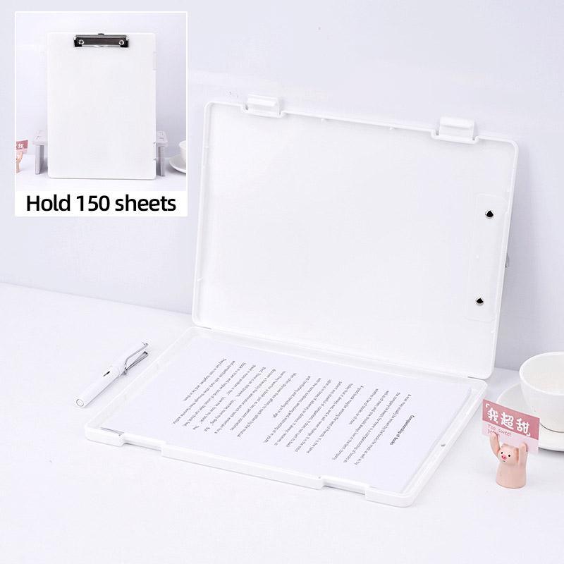 4 Pcs A4 Clipboard Folders in Three Colours | StorageOZ