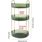 Rotating Cosmetic Organiser in Three Colours | StorageOZ