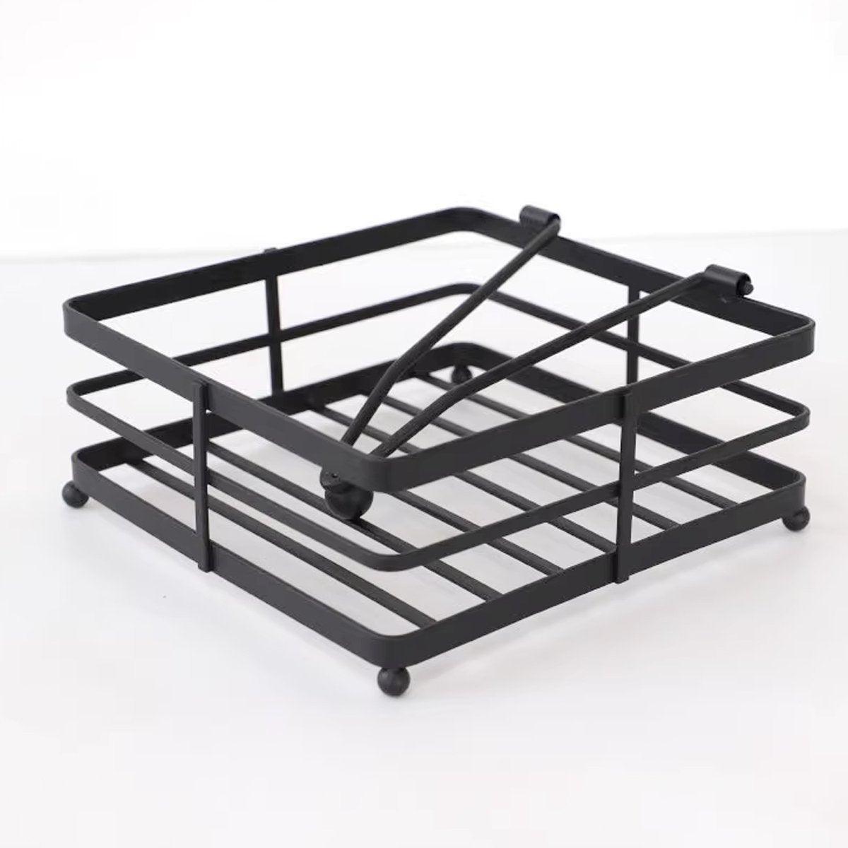 Black Paper Holder Kitchen Storage Organiser | StorageOZ
