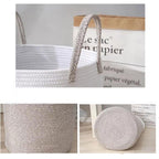 Cotton Rope Storage Basket Three Colourways | StorageOZ