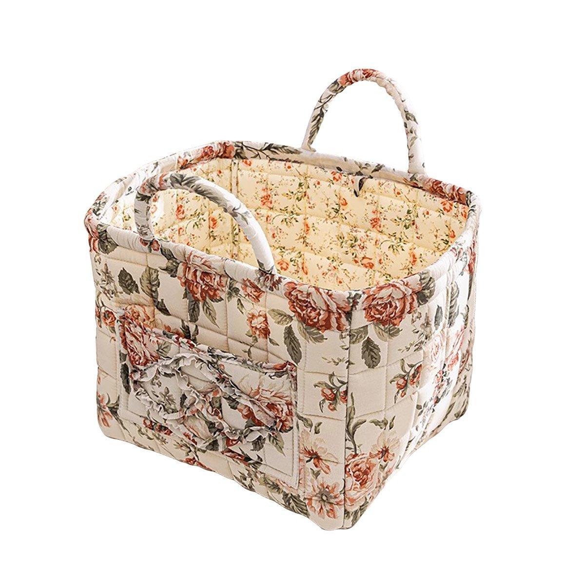 Floral Fabric Storage Basket in Six Prints | StorageOZ