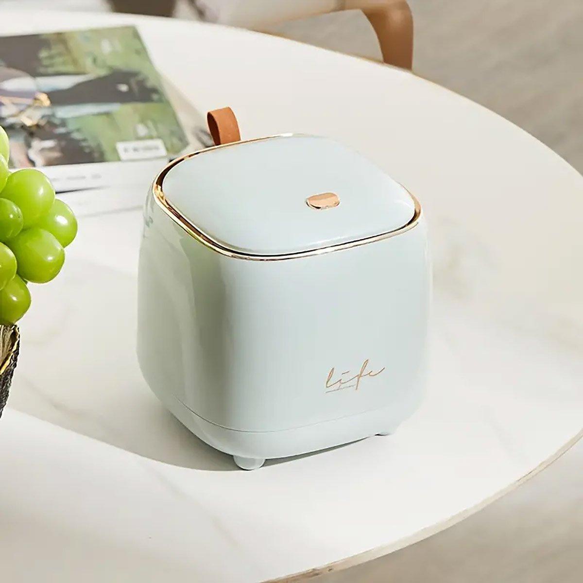 Compact Desktop Waste Bin in Three Colours | StorageOZ