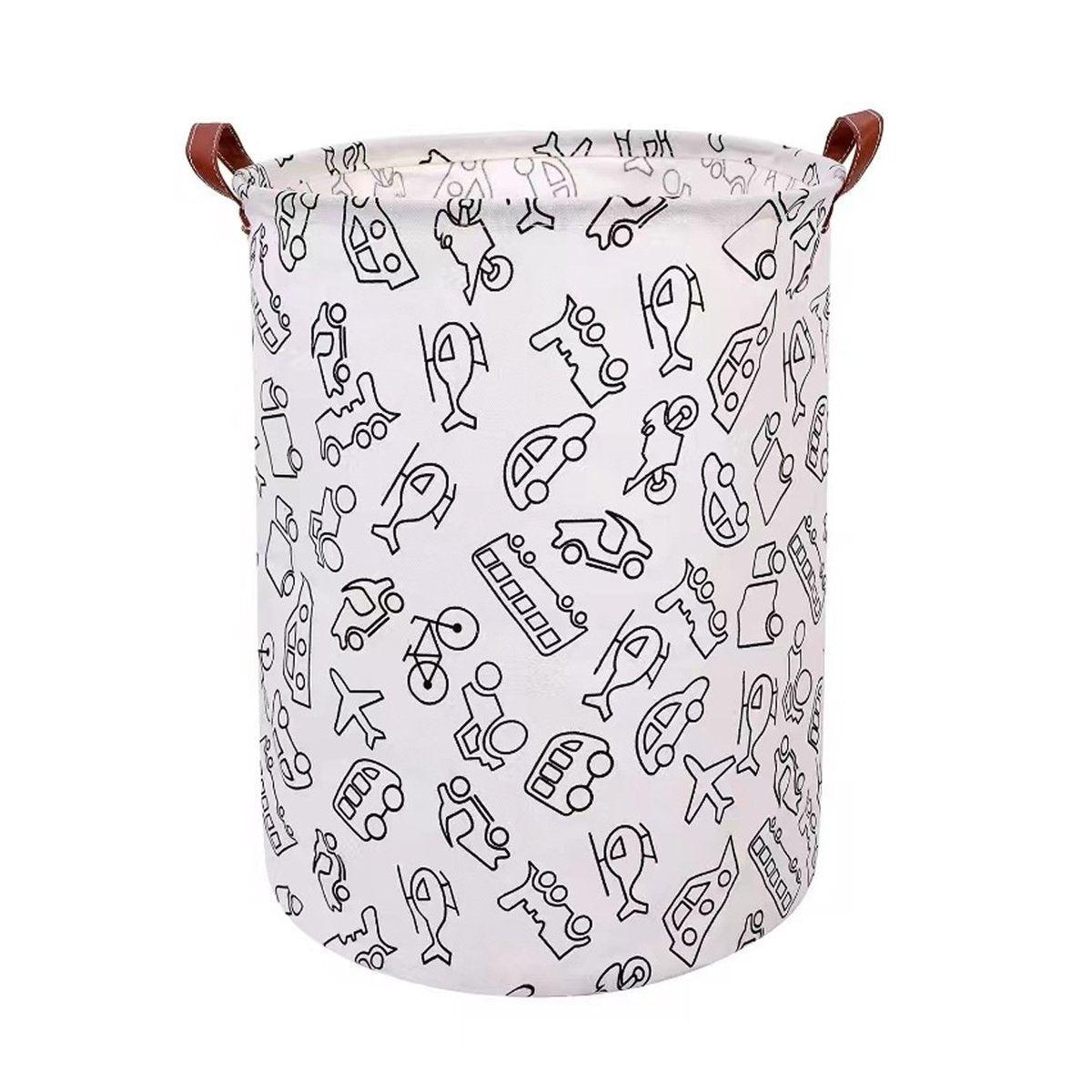 Foldable Printed Laundry Basket Six Prints | StorageOZ