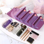 4-in-1 Mesh Travel Makeup Bag Six Colours | StorageOZ