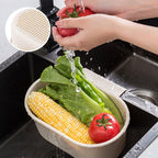 4 Pcs Sink Hanging Drain Baskets Two Colours | StorageOZ