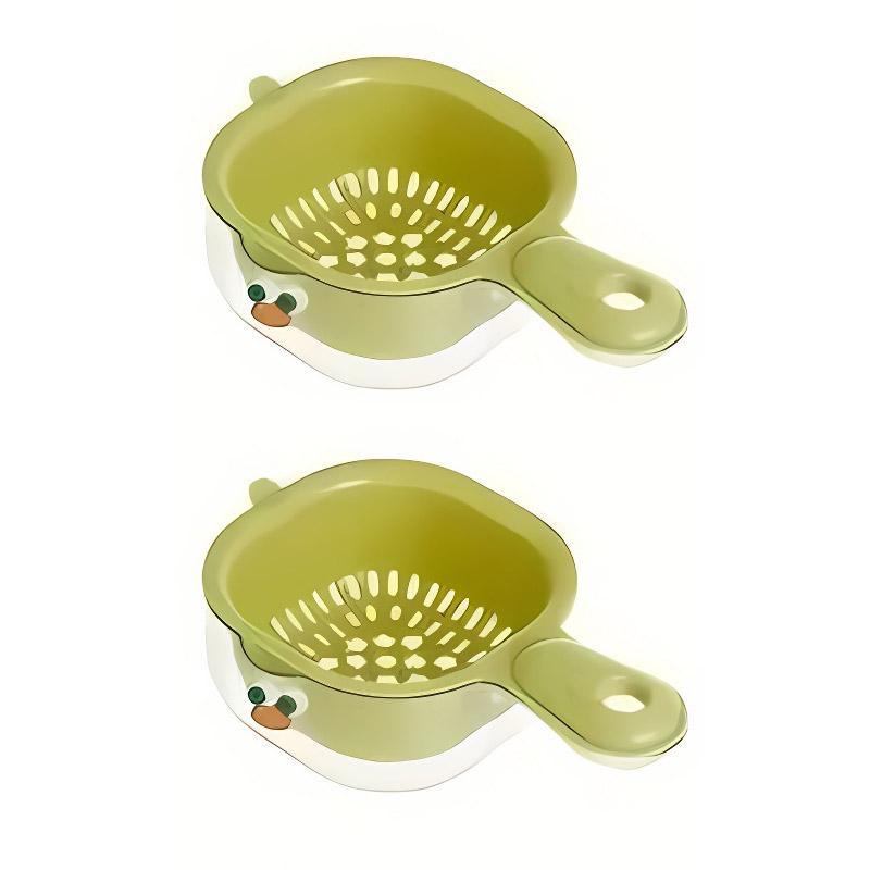 2 Pcs Duckbill Drain Basket Three Colours | StorageOZ