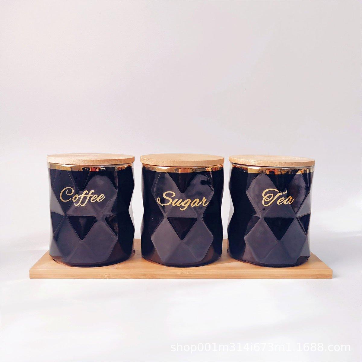 Canister Sets Two Colours Kitchen Organiser | StorageOZ