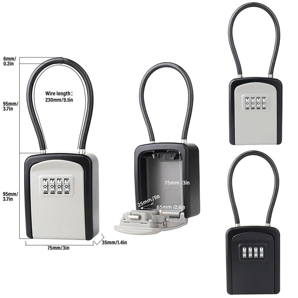 Key Safe Boxes Two Colours Home Organiser | StorageOZ