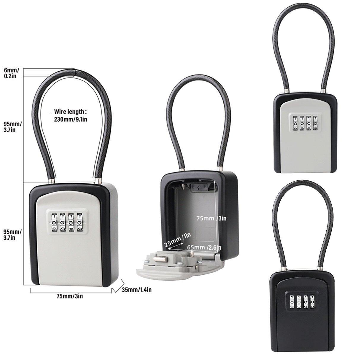 Key Safe Boxes Two Colours Home Organiser | StorageOZ