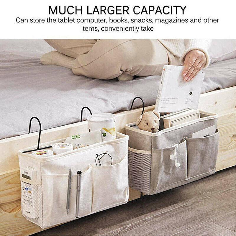 Bedside Hanging Storage Caddy Organiser Bag | StorageOZ