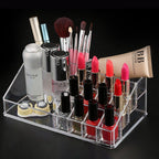 Clear Multi Grid Desktop Storage Box Organiser | StorageOZ