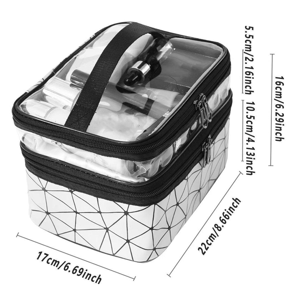 Double Layer Travel Makeup Bag Six Colours | StorageOZ