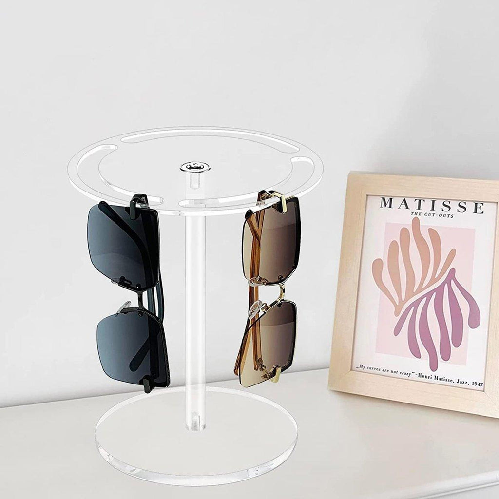 Rotating Acrylic Sunglasses Display Stand | StorageOZ