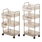Mobile Acrylic Storage Rack 3 or 4 Tiers | StorageOZ