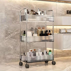 Mobile Acrylic Storage Rack 3 or 4 Tiers | StorageOZ