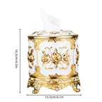 Round Tissue Boxes Two Colours Organiser | StorageOZ