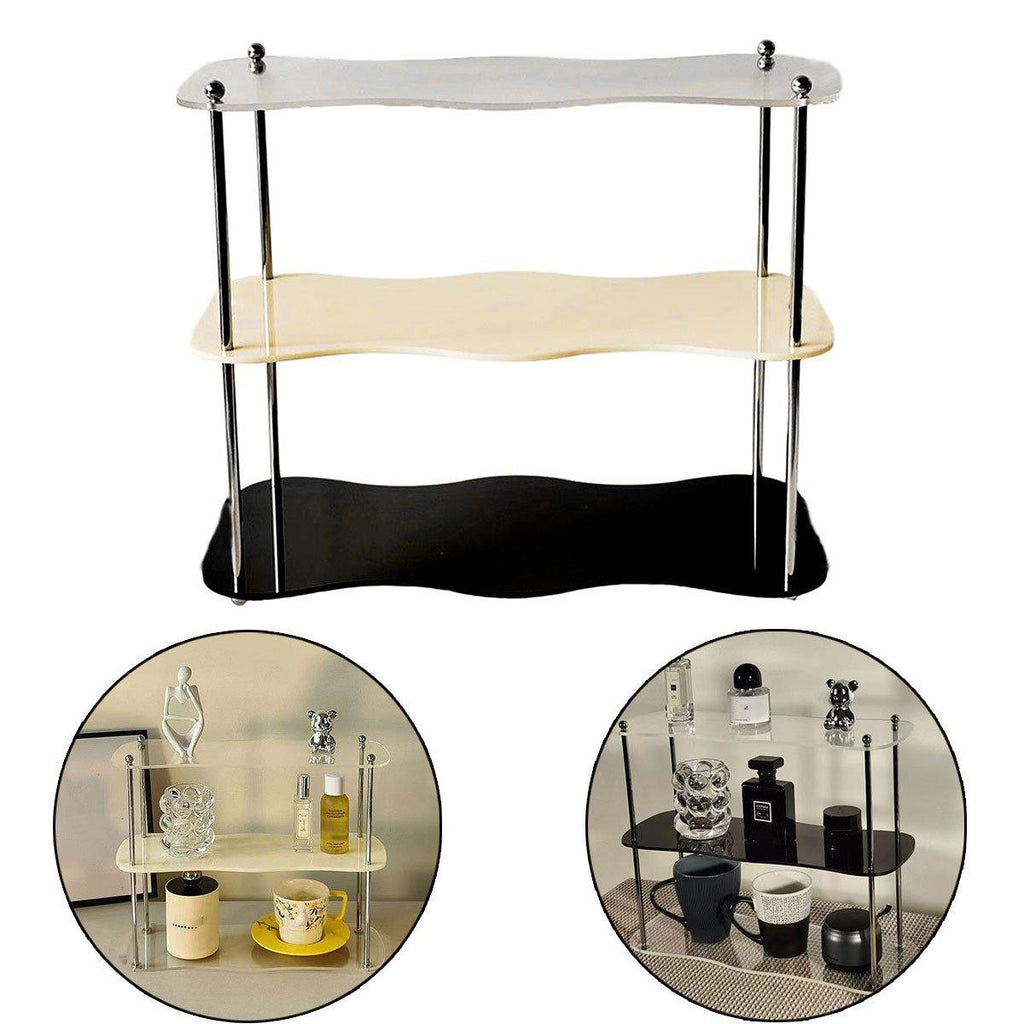 Two Tier Acrylic Display Stand Three Styles | StorageOZ