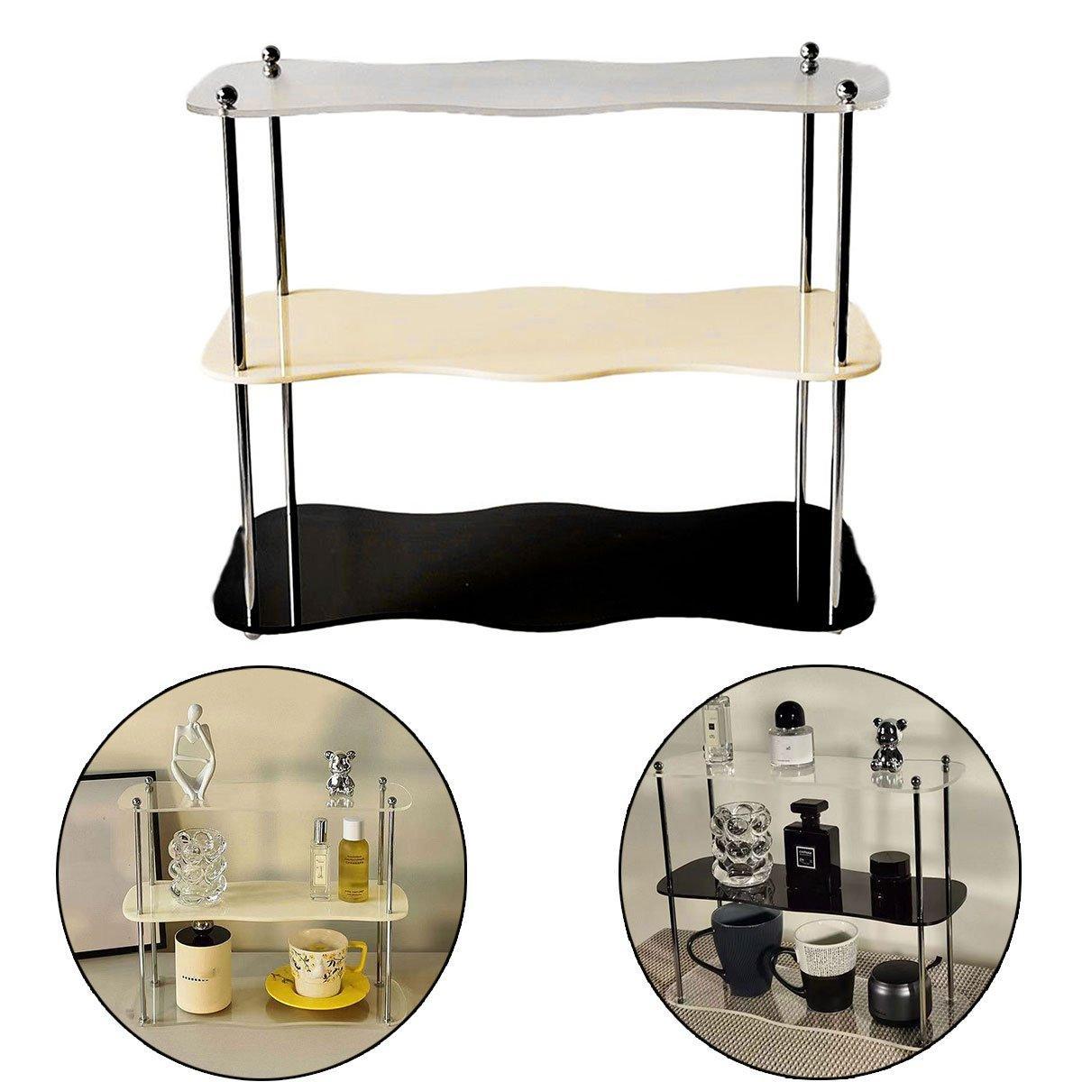 Two Tier Acrylic Display Stand Three Styles | StorageOZ
