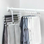 5 Bar Steel Pants Hanger Rack Two Colours | StorageOZ