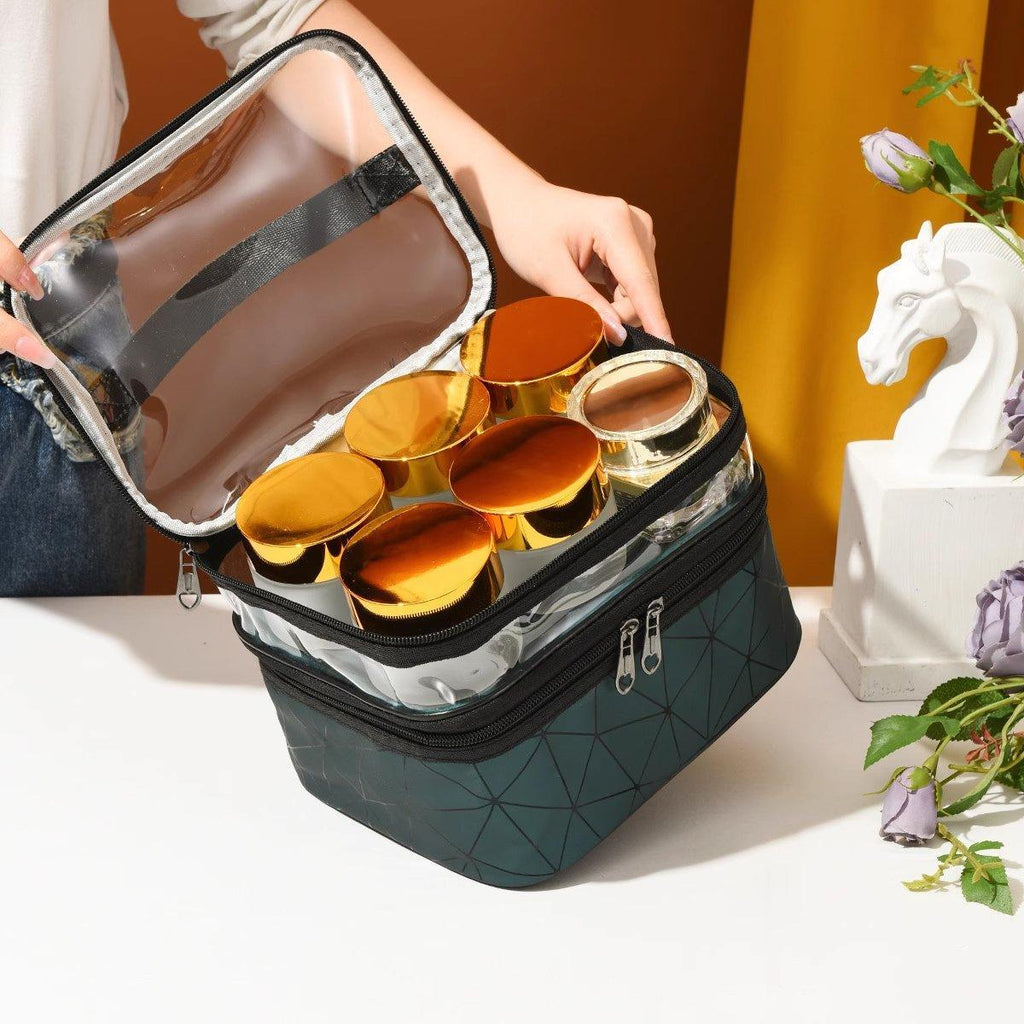 Double Layer Travel Makeup Bag Six Colours | StorageOZ