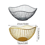 Large Iron Fruit Storage Basket Two Colours | StorageOZ