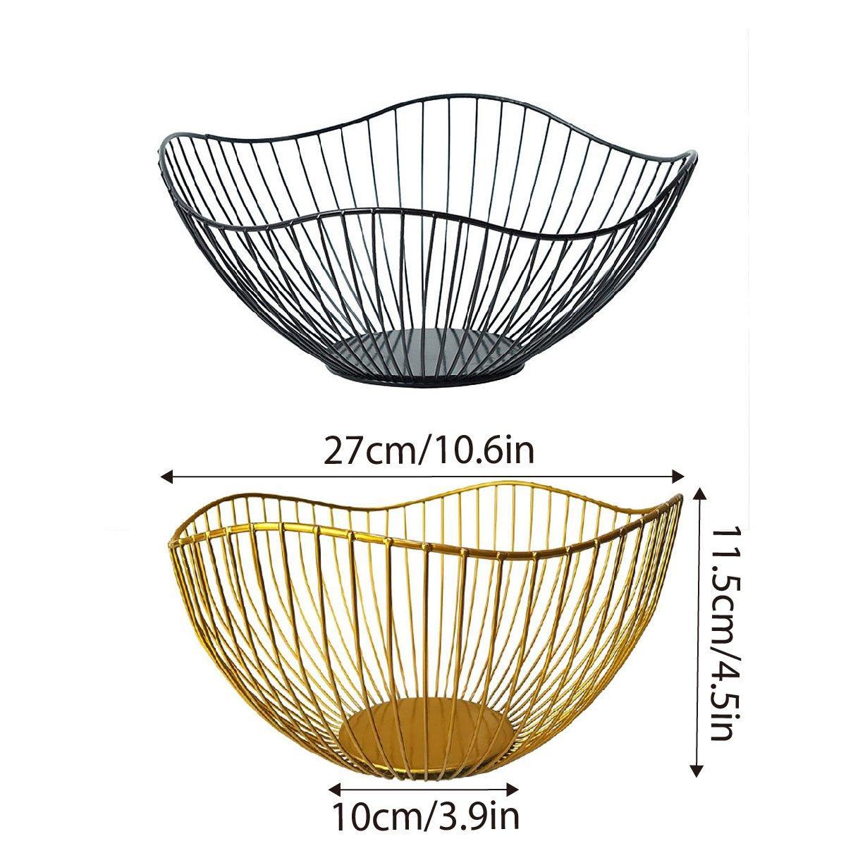 Large Iron Fruit Storage Basket Two Colours | StorageOZ