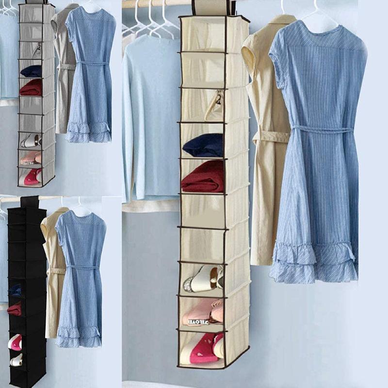 Hanging Wardrobe Storage Organiser Three Colours | StorageOZ