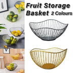 Large Iron Fruit Storage Basket Two Colours | StorageOZ