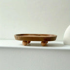 Wooden Oval Tray Home Storage Display Set | StorageOZ