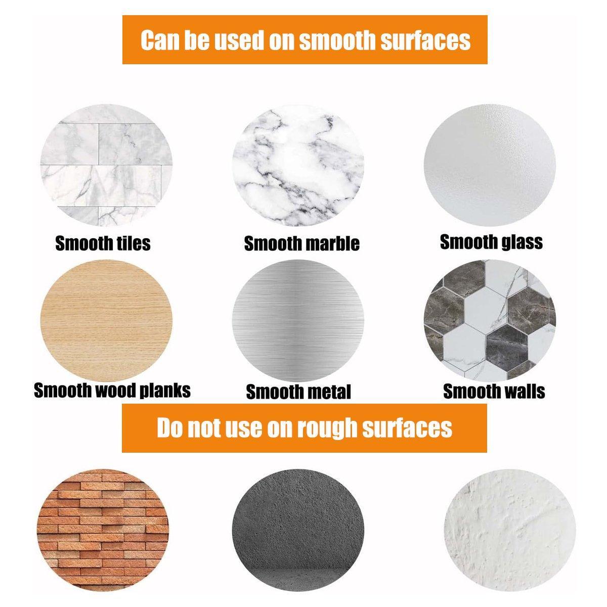12 Pcs Stainless Steel Adhesive Wall Hooks | StorageOZ