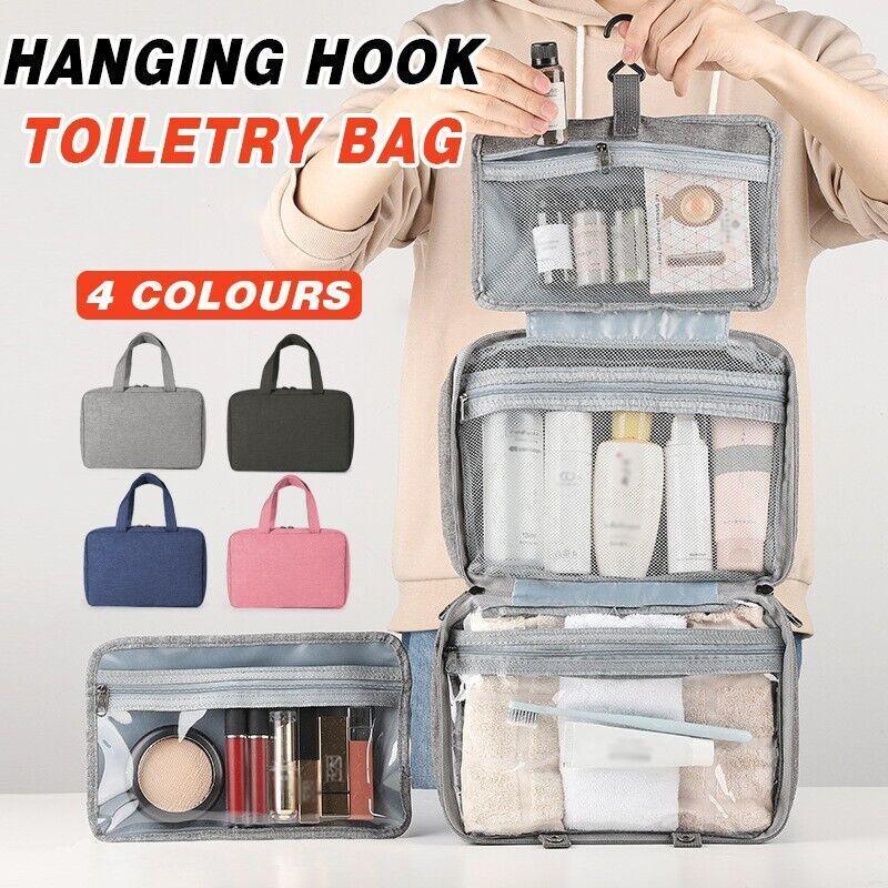 Hanging Toiletry Wash Bag in Four Colours | StorageOZ