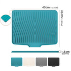 Silicone Dish Drying Mat in Four Colours | StorageOZ
